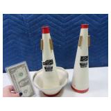 (2) Brass 11.5" Instrument Mutes