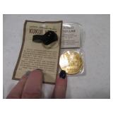 (2) Vintage Hawaiian Ring & Coin ALOHA