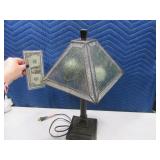 Glass 20" Table Lamp w/ Beautful 11" Shade