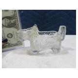 4" Glass Dog Dish