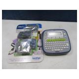 BROTHER PTouch Label Printer w/ New Ribbons PTD200