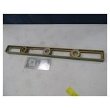 Vintage Aluminum 24" SixBubble Level Tool