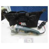 B&D Quantum Electric Hand Grinder Tool EXC w/ bag