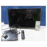 24" VIZIO Flatscreen TV w/ DVD Player & 2 remotes