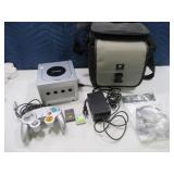 Nintendo Game Cube Video Game Console Setup w/ Bag