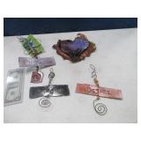 (3) Metal Wall Decor Art $95 Heart & Sayings