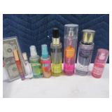 (8) bottles Womens Perfume Sprays asst