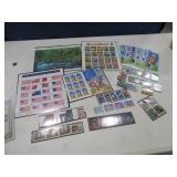 Estate Unused US Postage Stamp Collection