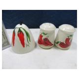 3pc Chili Pepper Salt/Pepper & Bell