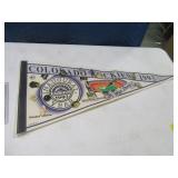 Lot Colorado Rockies Pennant & Pin Collection 93