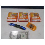 GILETTE Fusion5 Razor w/ 8 New Cartridges