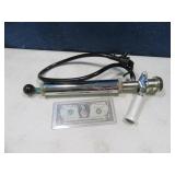 Manual Pump and Pour for Beer Keg Topper
