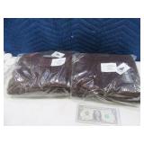 (2) New Fleece Shoulder Wraps Blanket