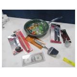 (6) New GreenPan Skillet & Kitchen Utensils