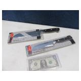 (2) New FARBERWARE Kitchen Knives