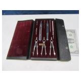 Vintage CHARVOS Drafting Drawing Kit