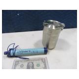 (2) 6" Compact STANLEY Pot w/ Cups & LifeStraw