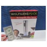New WolfGang Puck Rechargeable Wine Opener