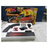 1989 TOMY AFX Slot Car Racing Toy Set NICE