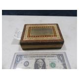 Handmade POLAND 5" engraved Stash Box
