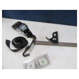 (2) Ratchet Strap & Square/Level Tool