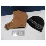 (2) CARHARTT Coat Hat Attach & Winter Hat