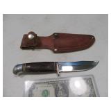 Vintage SHARP Fixed Blade 9" Hunting Knife