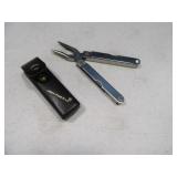 Classic Vtg LEATHERMAN Pocket Knife in Case