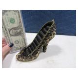 6" High Heal Shoe Ring Holder