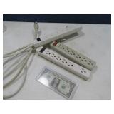 (3) Plug In Power Bars