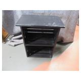 21" CrateLook Wood Acccent Shelf Table