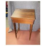 Vtg Pine LiftTop Unique DeskType Cabinet