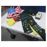 Early Girl Scouts Tin & Outfit