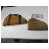 (2) 14"/9" Soft Pistol Handgun Storage Cases