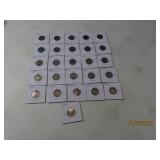 (25) early 1900s Buffalo Nickels in sleeves