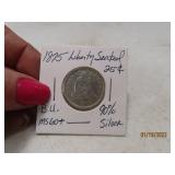1875 Liberty Seated Quarter BEAUTY
