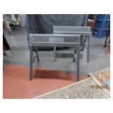 (2) Metal Folding Sawhorses EBCO 31"