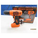 Compact B&D 8v Lithium Cordless Drill ReCharge