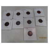 (9) 1900~1908 Indian Head Pennies