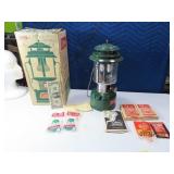Vintage COLEMAN 220H195 Green Camping Lantern