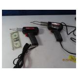 (2) Vtg Electric Solder Guns Weller etc *Working*