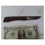 Early Wood 4" single blade Pocket Knife