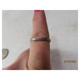 Religious Phil 4:13 sz9 Sterling Ring Swirl
