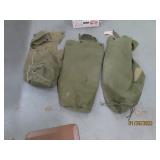 (3) HD Canvas Military FullSize Canvas Bags