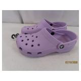 new Purple CROCS women7/men5 Shoes