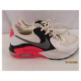 NIKE AIR womens 8.5 White/Pink/Blk Sneakers Shoes
