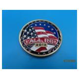 2012 NRA Rifle Assoc Challenge Coin ALL IN