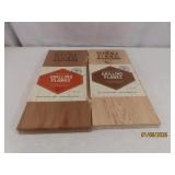(2) sets WholeFoods Wood Grilling Planks $25+