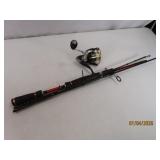4pc Fishing Rod w/ Spinning Reel TITANIUM