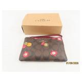 new COACH 6' ZipUp Wristlet Handbag Ornaments